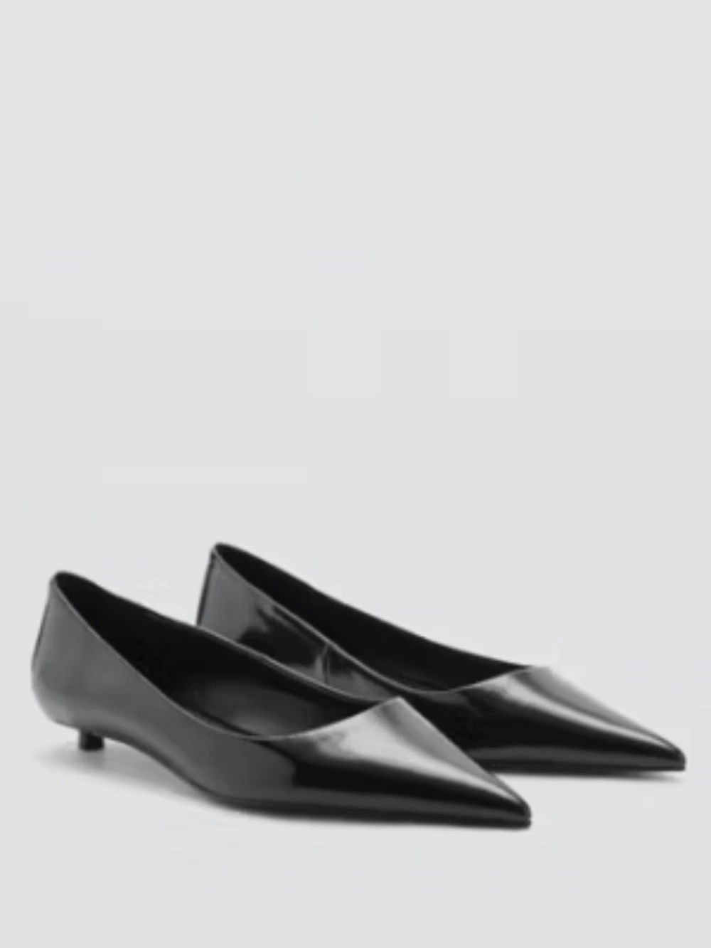 [NWT] Mango PATENT-EFFECT STILETTO-HEEL SHOES - size 6